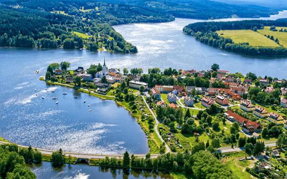 Apartman Jestrabi Lipno Černá v Pošumaví 外观 照片